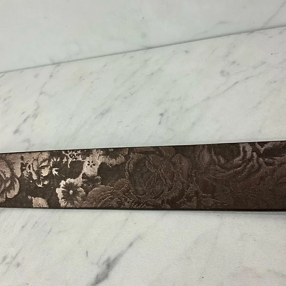 KENNETH COLE REACTION Floral Belt